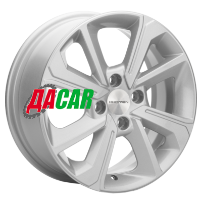 Khomen Wheels KHW1501 (Granta) 6x15/4x98 ET36 D58,6 F-Silver