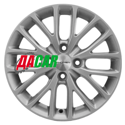 Khomen Wheels KHW1506 (XRay) 6x15/4x100 ET37 D60,1 F-Silver