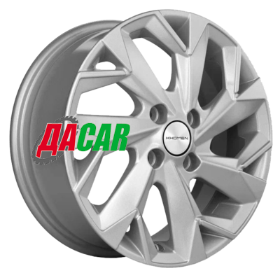 Khomen Wheels KHW1508 (Rio) 6x15/4x100 ET46 D54,1 F-Silver