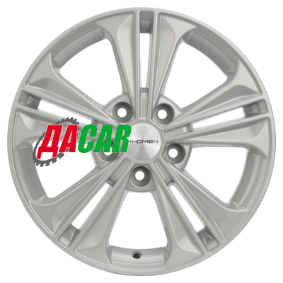 Khomen Wheels KHW1603 (Octavia) 6x16/5x112 ET48 D57,1 F-Silver