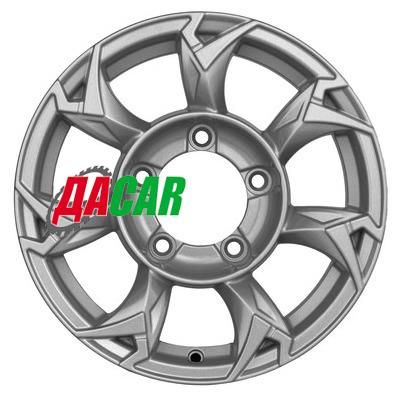 Khomen Wheels KHW1505 (Jimny) 5,5x15/5x139,7 ET5 D108,1 F-Silver