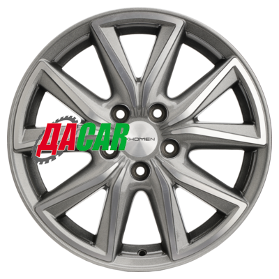 Khomen Wheels KHW1706 (CX-5) 7x17/5x114,3 ET50 D67,1 G-Silver-FP
