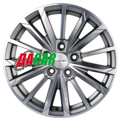 Khomen Wheels KHW1611 (Optima/Soul) 6,5x16/5x114,3 ET47,5 D67,1 Gray-FP