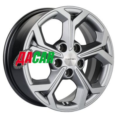 Khomen Wheels KHW1606 (Kaptur) 6,5x16/5x114,3 ET50 D66,1 G-Silver