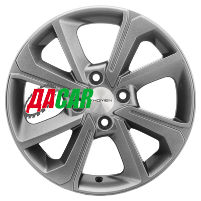 Khomen Wheels KHW1501 (Vesta/Almera) 6x15/4x100 ET50 D60,1 G-Silver