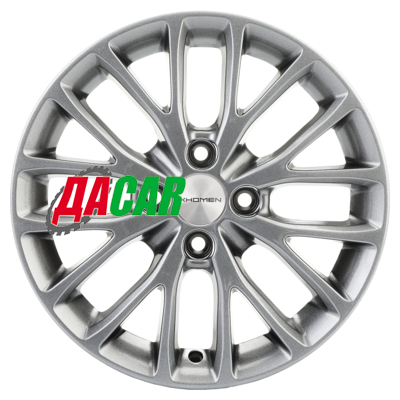 Khomen Wheels KHW1712 (Tiguan) 7x17/5x112 ET43 D57,1 G-Silver