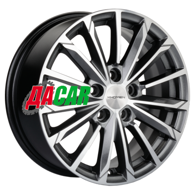 Khomen Wheels KHW1611 (Action) 6,5x16/5x112 ET39,5 D66,6 G-Silver