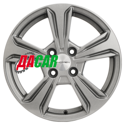 Khomen Wheels KHW1502 (Solaris II) 6x15/4x100 ET46 D54,1 G-Silver