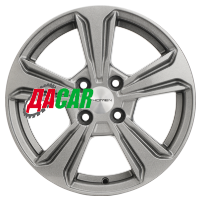 Khomen Wheels KHW1502 (Solano) 6x15/4x100 ET45 D54,1 G-Silver