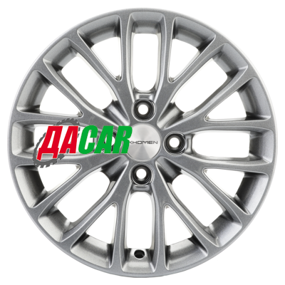 Khomen Wheels KHW1506 (Vesta) 6x15/4x100 ET50 D60,1 G-Silver