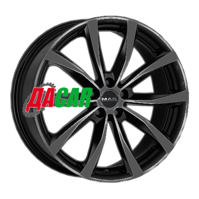 MAK Wolf 7,5x17/5x110 ET30 D65,1 Gloss Black