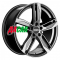 Fondmetal Hexis 8x18/5x112 ET40 D57,1 Gloss Black Machined
