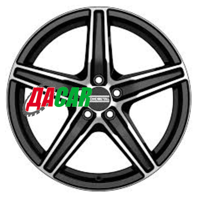 Fondmetal 8100 7x17/5x114,3 ET45 D75 Gloss Black Machined