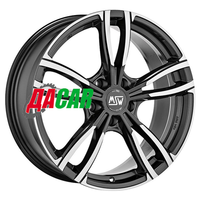 MSW 73 7,5x17/5x112 ET35 D Gloss Dark Grey Full Polished