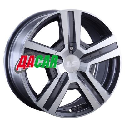 LS 794 7x16/5x139,7 ET30 D98,5 GMF (конус, Колпак+лого)