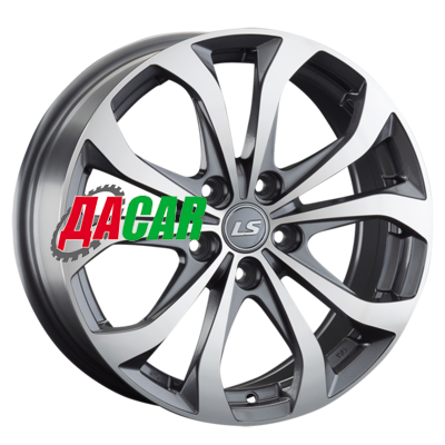 LS 843 7x17/5x114,3 ET45 D67,1 GMF (конус)