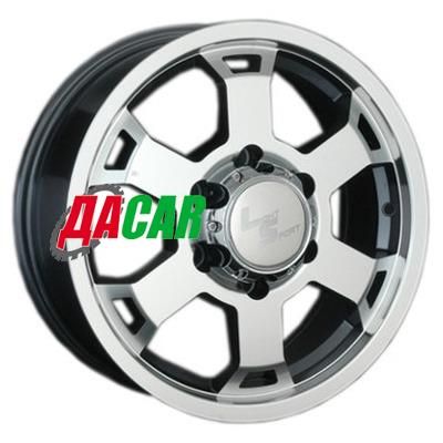 LS 326 8x17/5x150 ET60 D110,1 GMF (Колпак+лого)