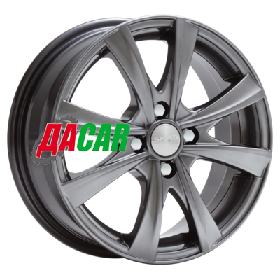 Скад Мальта 6x15/4x100 ET45 D60,1 графит