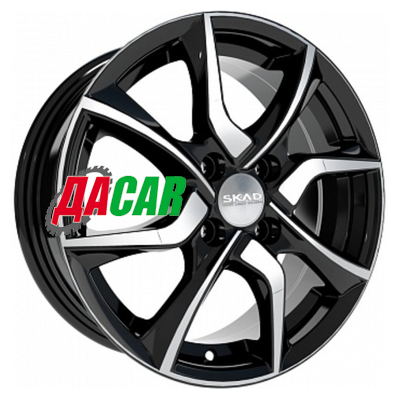 Скад Тулон 6x15/4x98 ET35 D58,6 графит