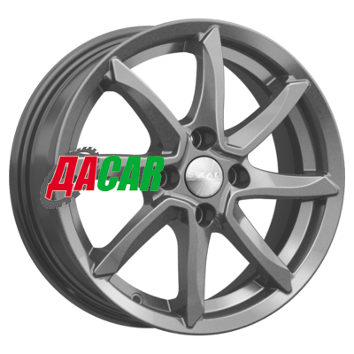 Скад Осака 6x15/4x98 ET38 D58,6 графит