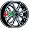 СКАД Асти 6,5x16/4x98 ET35 D58,5 графит