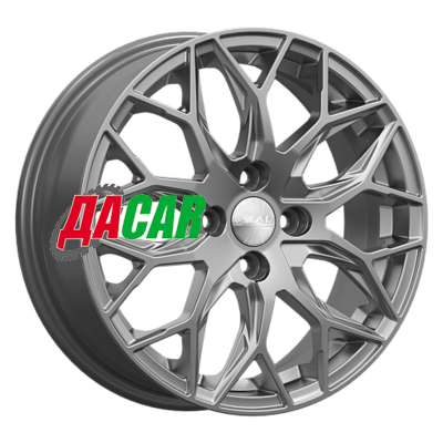 СКАД Фабиан 6x16/4x98 ET35 D58,5 графит