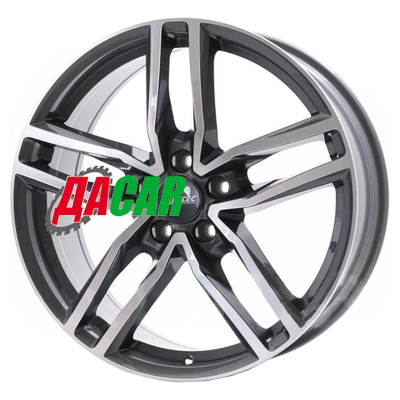 Alutec Ikenu 8x18/5x108 ET45 D65,1 Graphite front polished