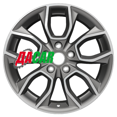 Khomen Wheels KHW1713 (Qashqai) 7x17/5x114,3 ET40 D66,1 Gray-FP