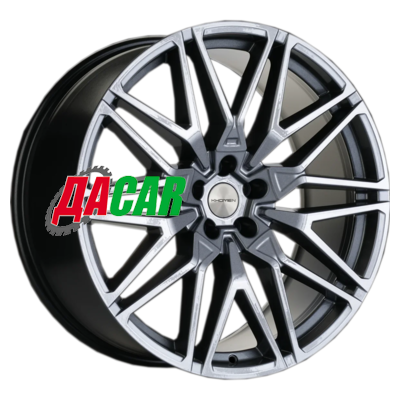 Khomen Wheels KHW2103 (Q7/Touareg) 9,5x21/5x112 ET31 D66,6 Gray-FP