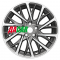 Khomen Wheels KHW1804 (XC40/XC60) 7,5x18/5x108 ET50 D63,3 Gray-FP
