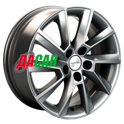 Khomen Wheels KHW1507 (Polo) 6x15/5x100 ET40 D57,1 Gray-FP