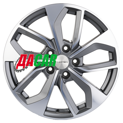 Khomen Wheels KHW1703 (Camry) 7x17/5x114,3 ET45 D60,1 Gray-FP