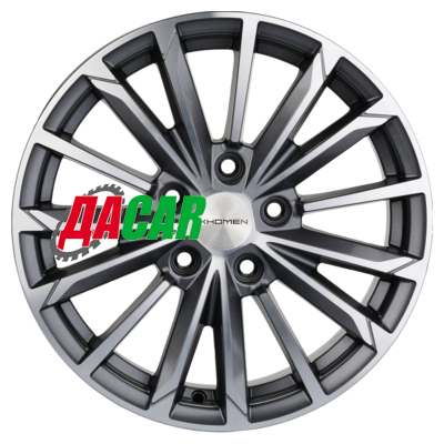 Khomen Wheels KHW1610 (Corolla) 6,5x16/5x114,3 ET45 D60,1 Gray-FP