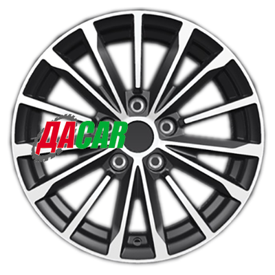 Khomen Wheels KHW1611 (Focus) 6,5x16/5x108 ET50 D63,3 Gray-FP