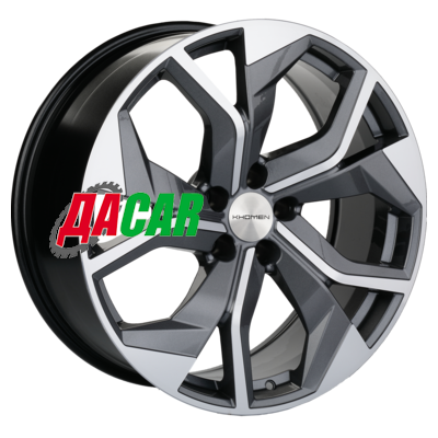 Khomen Wheels KHW2006 (Audi) 8,5x20/5x112 ET37 D66,5 Gray-FP