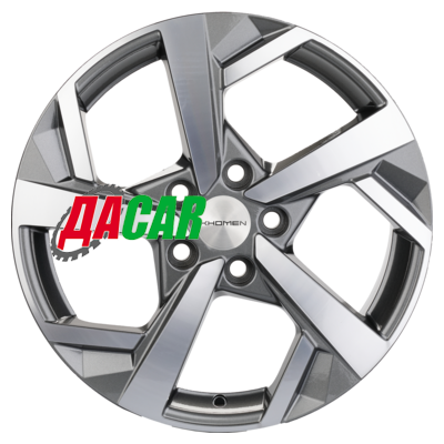 Khomen Wheels KHW1712 (Juke) 7x17/5x114,3 ET47 D66,1 Gray-FP