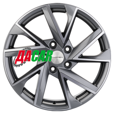 Khomen Wheels KHW1714 (Juke) 7x17/5x114,3 ET47 D66,1 Gray-FP