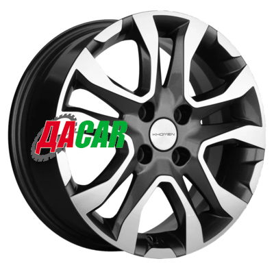Khomen Wheels KHW1503 (Rio) 6x15/4x100 ET46 D54,1 Gray-FP