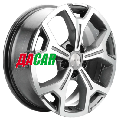 Khomen Wheels KHW1710 (Coolray) 6,5x17/5x114,3 ET45 D54,1 Gray-FP