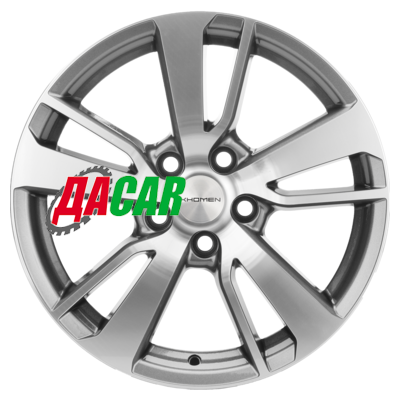 Khomen Wheels KHW1704 (Outlander) 7x17/5x114,3 ET38 D67,1 Gray-FP