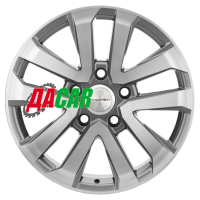 Khomen Wheels KHW2003 (LX570/LC100/LC200) 8,5x20/5x150 ET58 D110,1 Gray-FP