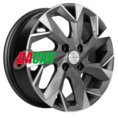 Khomen Wheels KHW1508 (XRay) 6x15/4x100 ET40 D60,1 Gray-FP