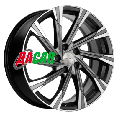 Khomen Wheels KHW1901 (Tugella) 7,5x19/5x108 ET46 D63,4 Gray-FP