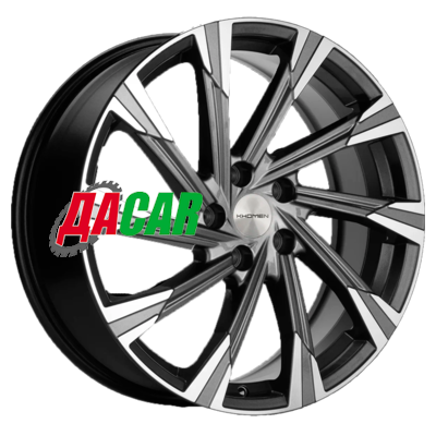 Khomen Wheels KHW1901 (CX-5/CX8) 7,5x19/5x114,3 ET45 D67,1 Gray-FP
