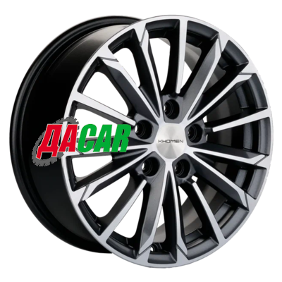 Khomen Wheels KHW1611 (Qashqai) 6,5x16/5x114,3 ET40 D66,1 Gray-FP
