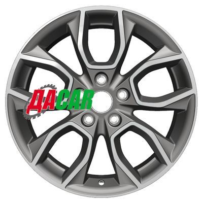 Khomen Wheels KHW1713 (SantaFe) 7x17/5x114,3 ET47 D67,1 Gray-FP