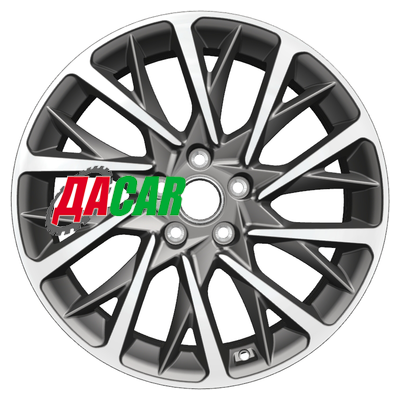 Khomen Wheels KHW1804 (Camry) 7,5x18/5x114,3 ET45 D60,1 Gray-FP