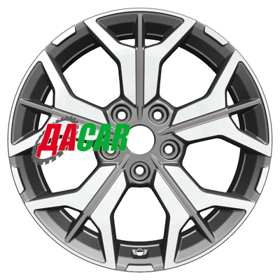 Khomen Wheels KHW1715 (RAV4) 7x17/5x114,3 ET39 D60,1 Gray-FP