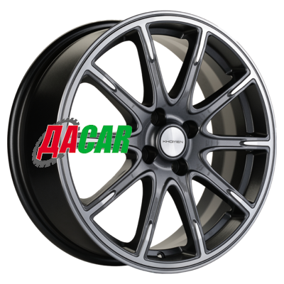 Khomen Wheels KHW1707 (Lada Vesta Cross) 6,5x17/4x100 ET43 D60,1 Gray-FP