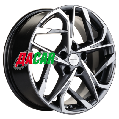 Khomen Wheels KHW1716 (Karoq/Tiguan) 7x17/5x112 ET45 D57,1 Gray